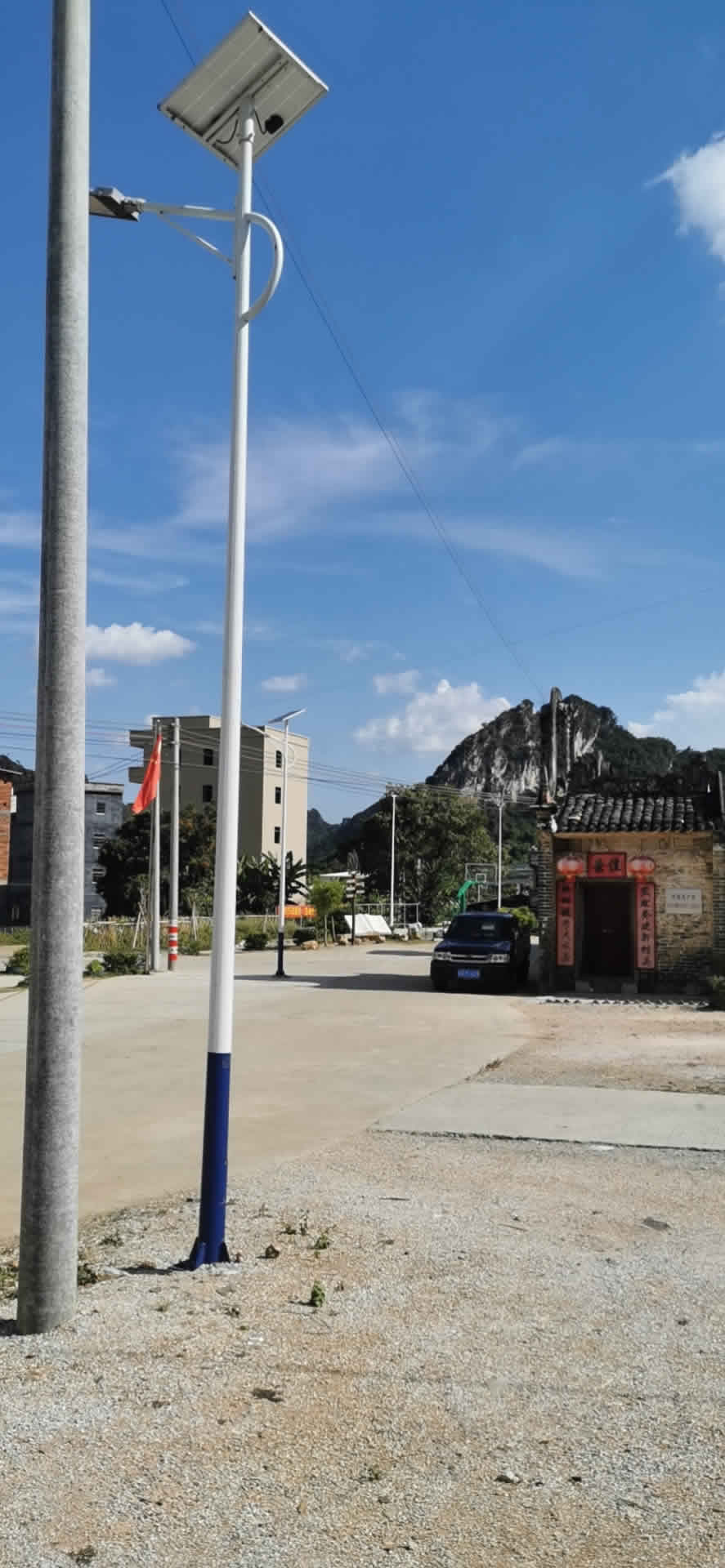 广东省阳春市双滘镇丰安村LED路灯工程